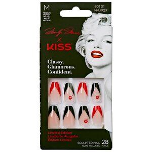 Marilyn Monroe x KISS Limited Edition Medium Length Nails